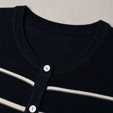 Striped Linen Essential Knit