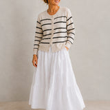 Striped Linen Essential Knit