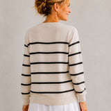 Striped Linen Essential Knit